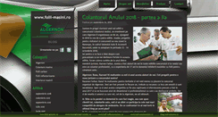 Desktop Screenshot of blog.folii-masini.ro